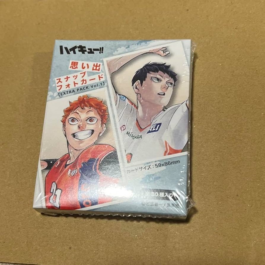 10BOXセット■ハイキュー 思い出スナップフォトカード EXTRA PACK Amazon.co.jp: ハイキュー 思い出スナップフォトカード extra